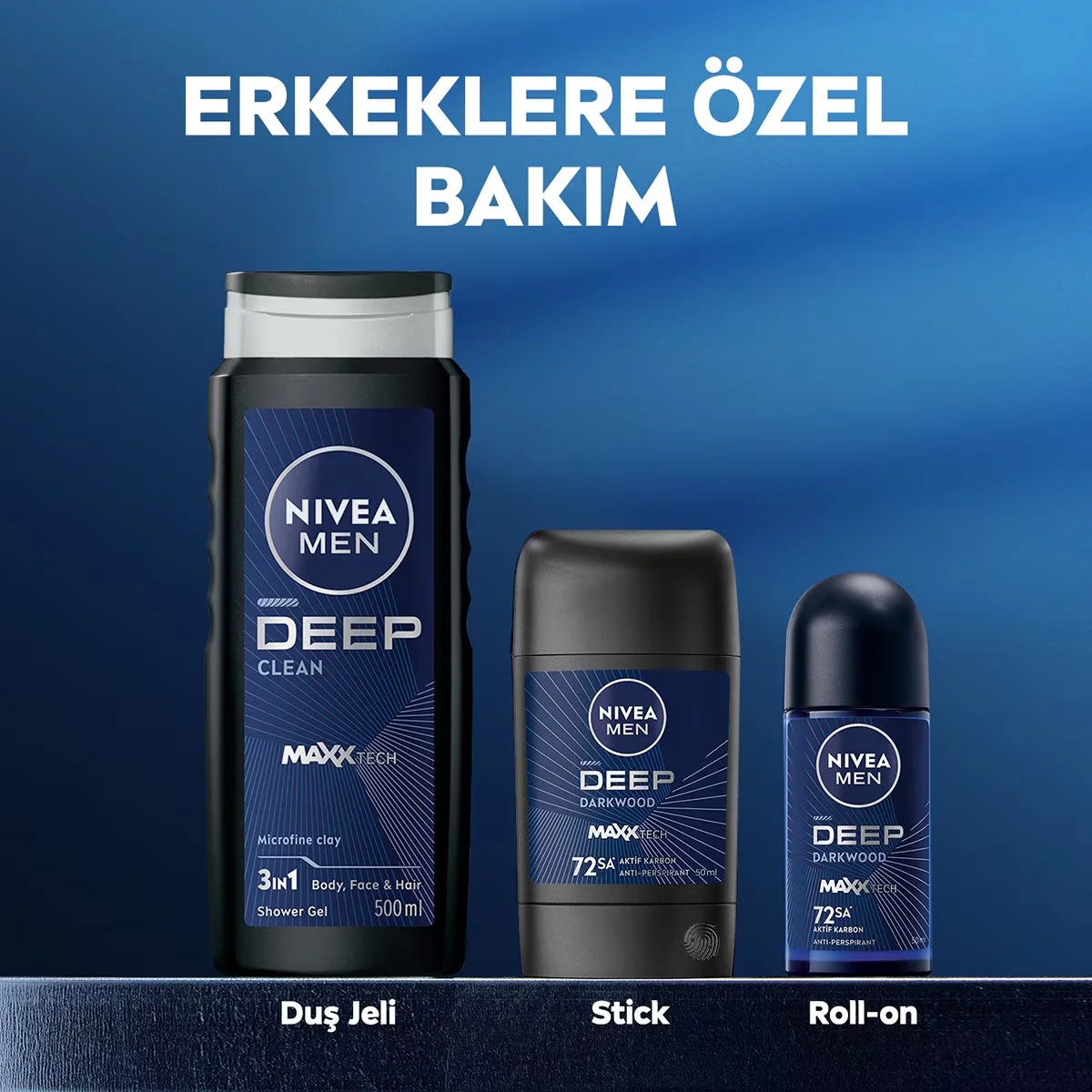 Profitez d'une protection 24h sans traces avec Nivea Men Dee 5