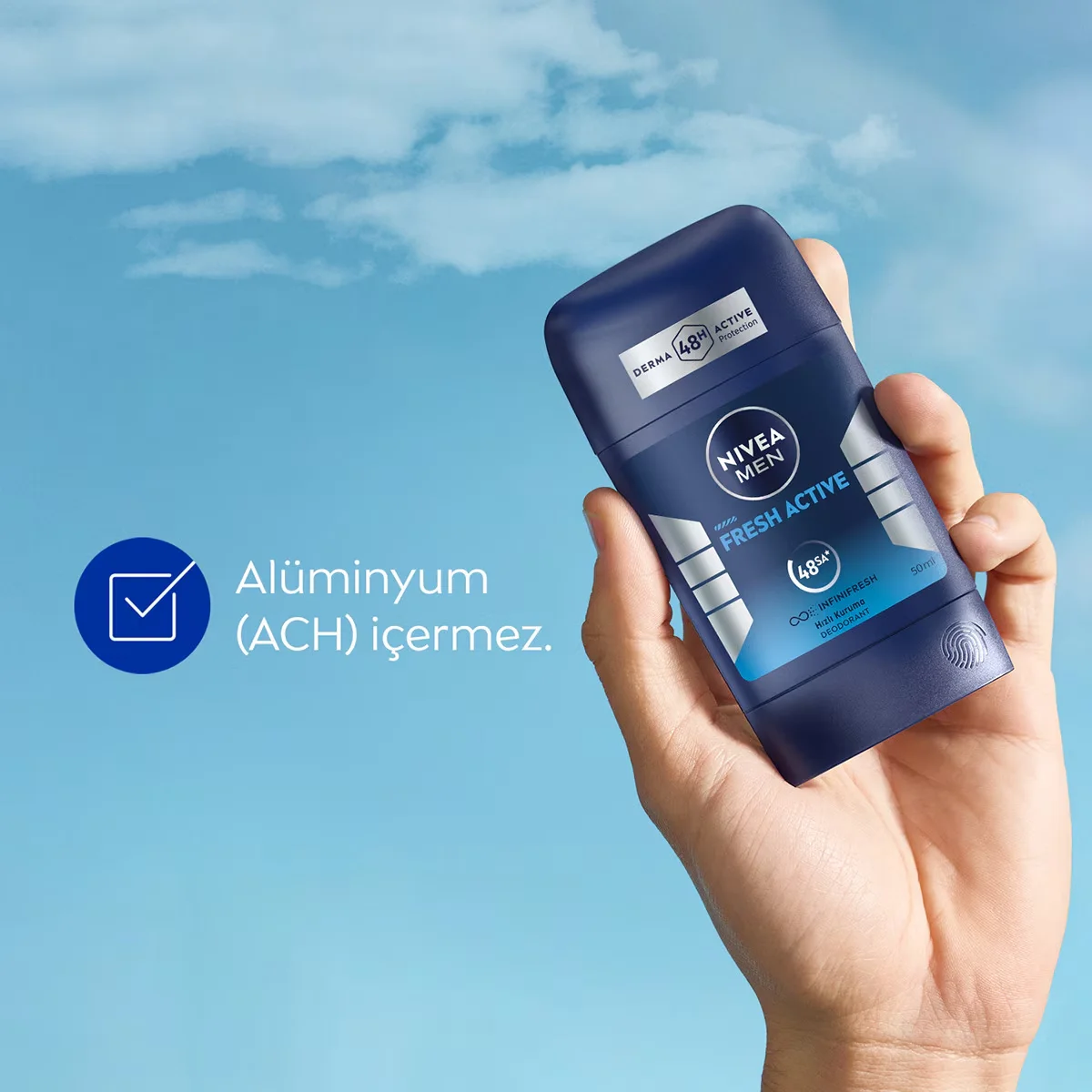 Profitez d'une fraîcheur 48h avec Nivea Men Fresh Active 2