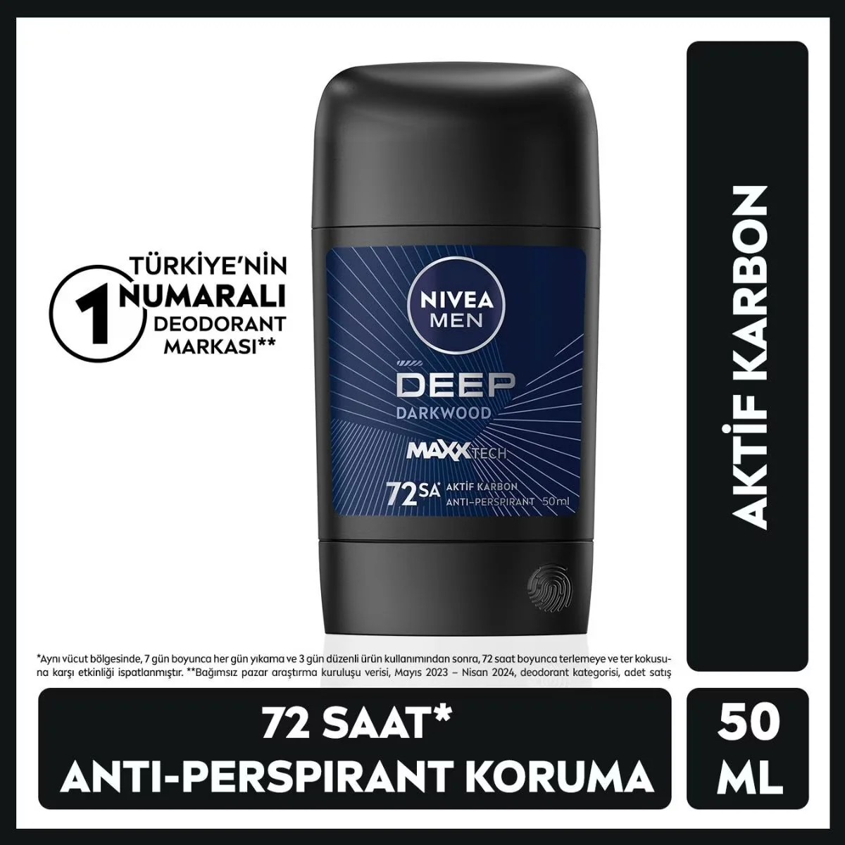 Nivea Men Deep Dimension Stick Deodorant 50 ml 6