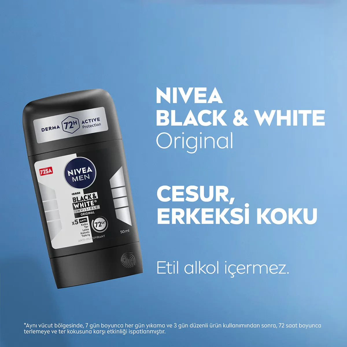 Protection 72h Invisible : Nivea Men Black-White Original 4