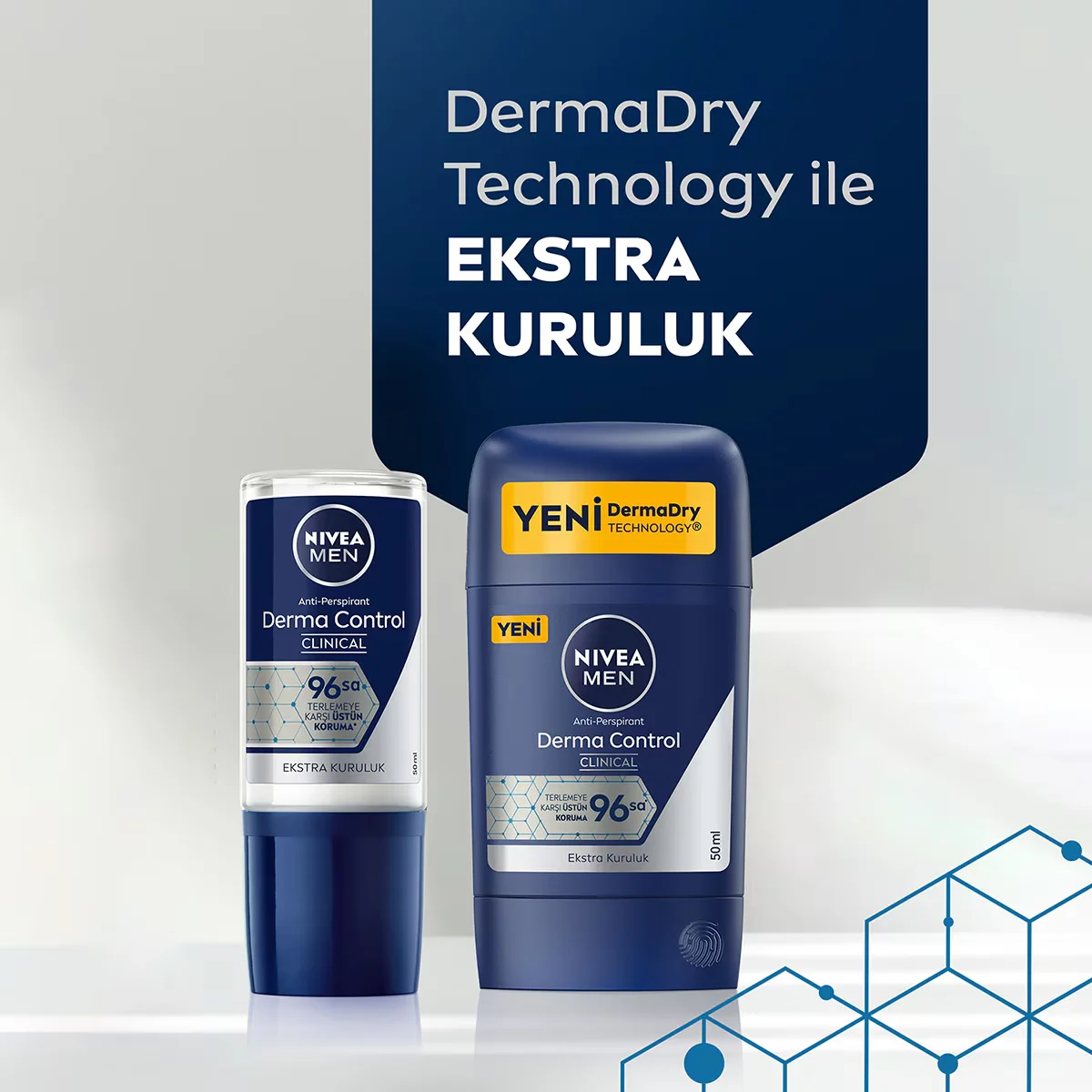 Profitez de 96h de fraîcheur : Nivea Derma Protect Clinical 2