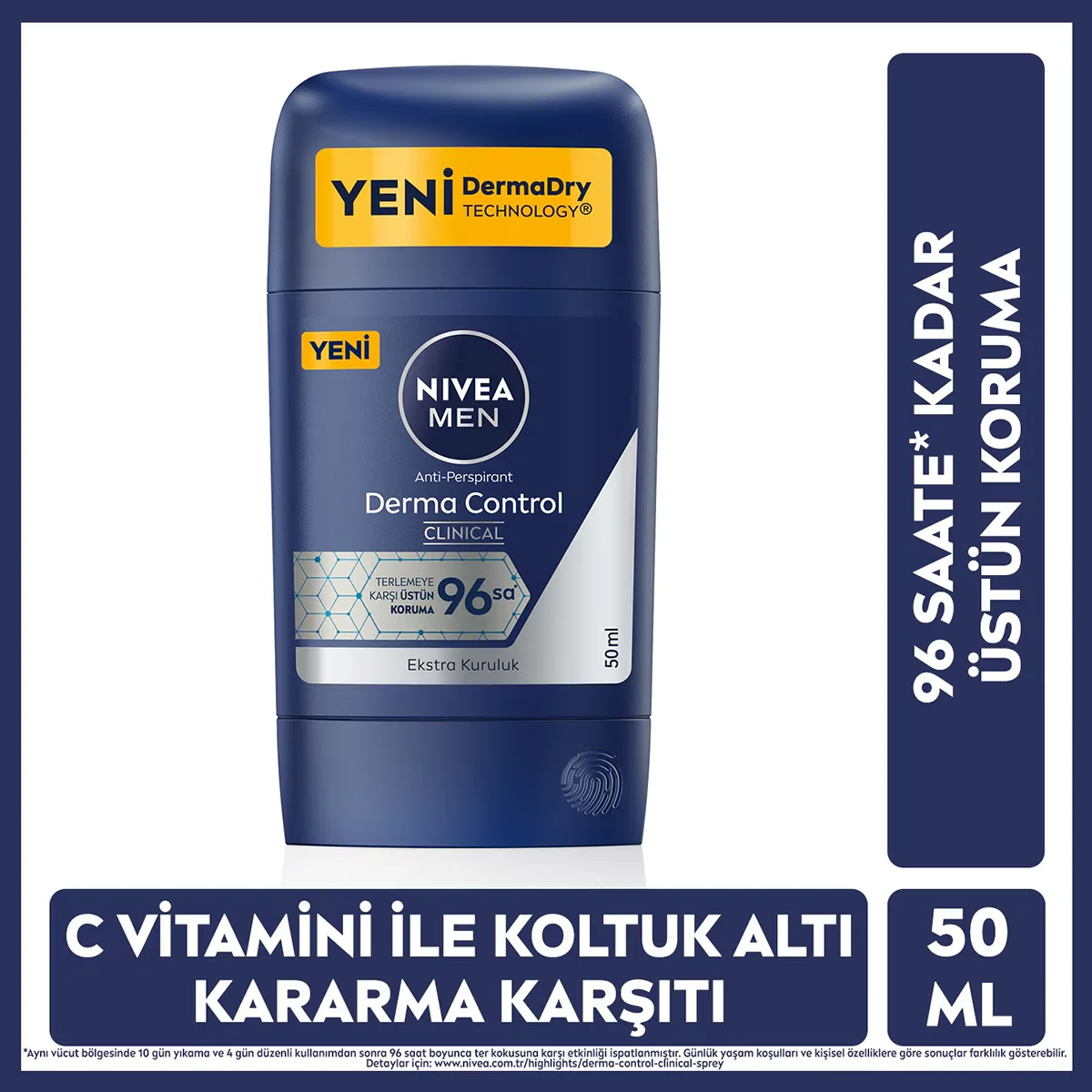 Profitez de 96h de fraîcheur : Nivea Derma Protect Clinical 3