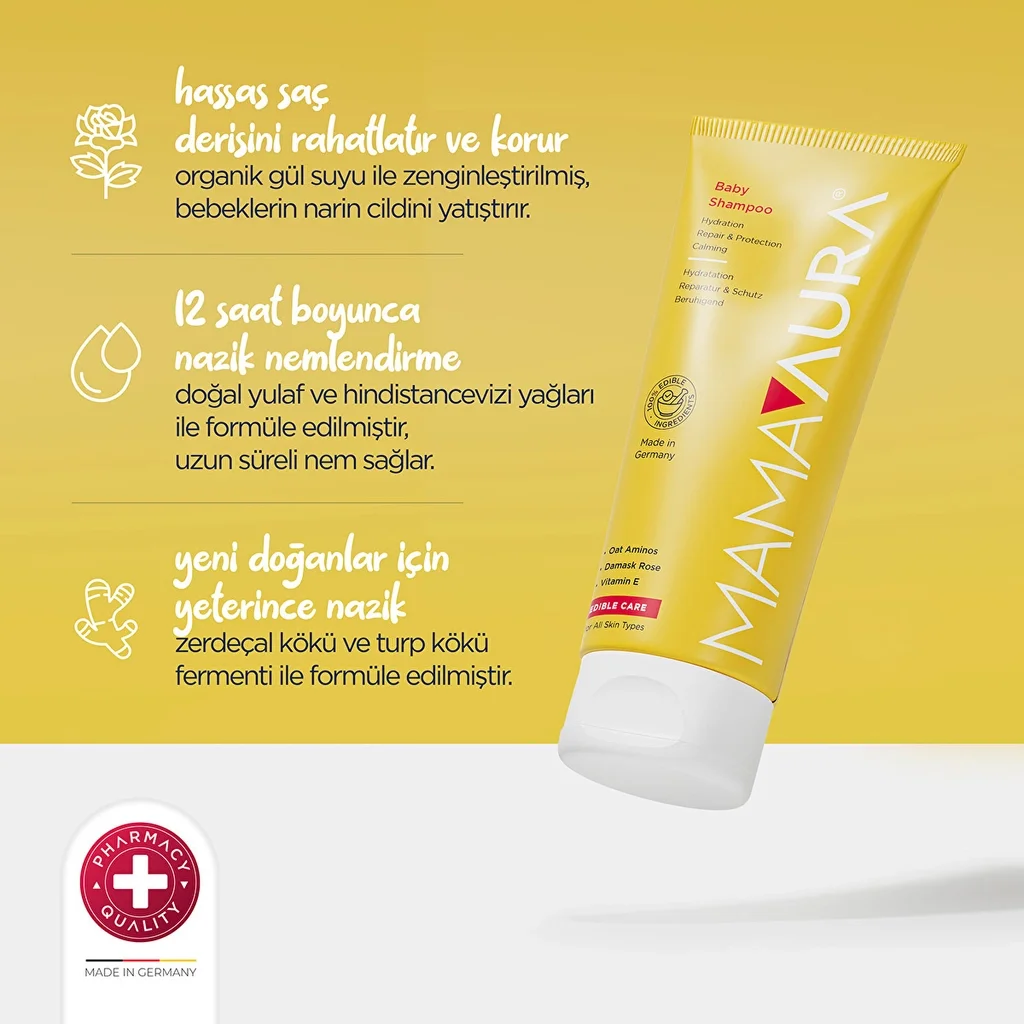 Offrez Douceur & Confort : Shampoing Bébé Mamaaura 200 ml 5