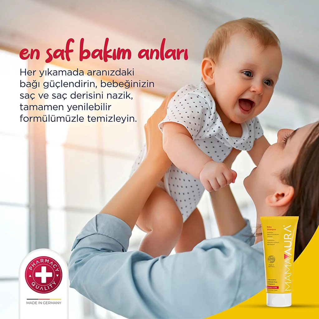 Offrez Douceur & Confort : Shampoing Bébé Mamaaura 200 ml 2