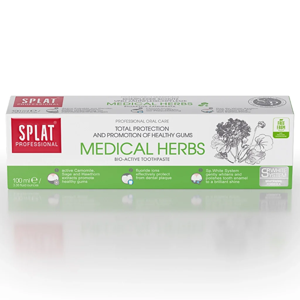 Obtenez un sourire sain avec Splat Medical Herps 100ml 4