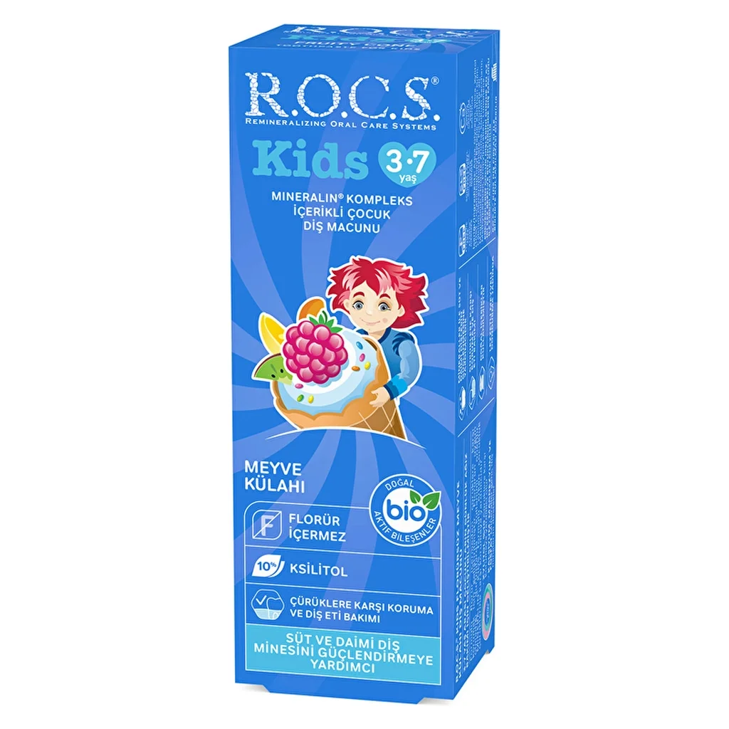 Renforcez l'émail des dents des enfants 3-7 ans 4