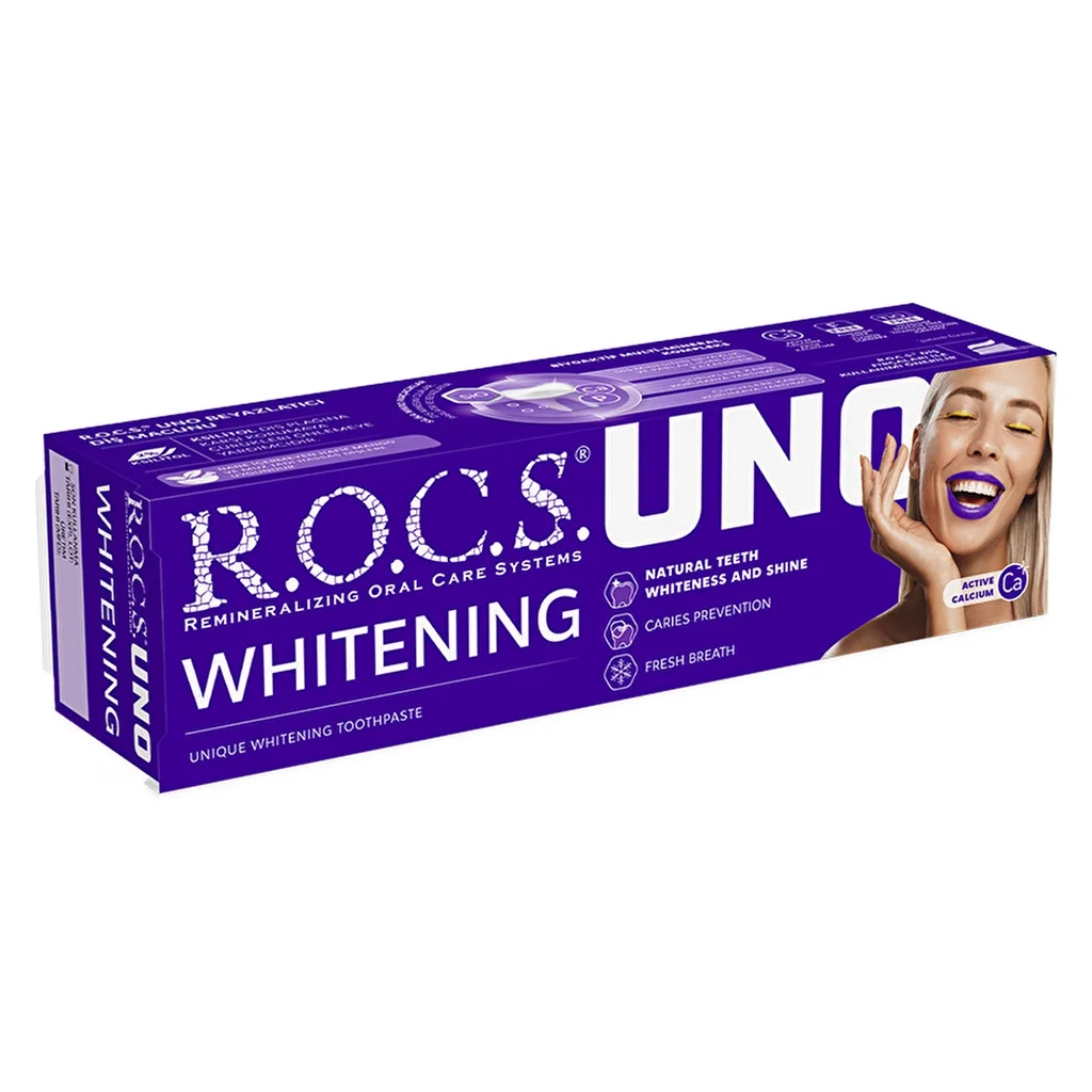 احصل على ابتسامة بيضاء ومشرقة مع معجون ROCS Uno 2