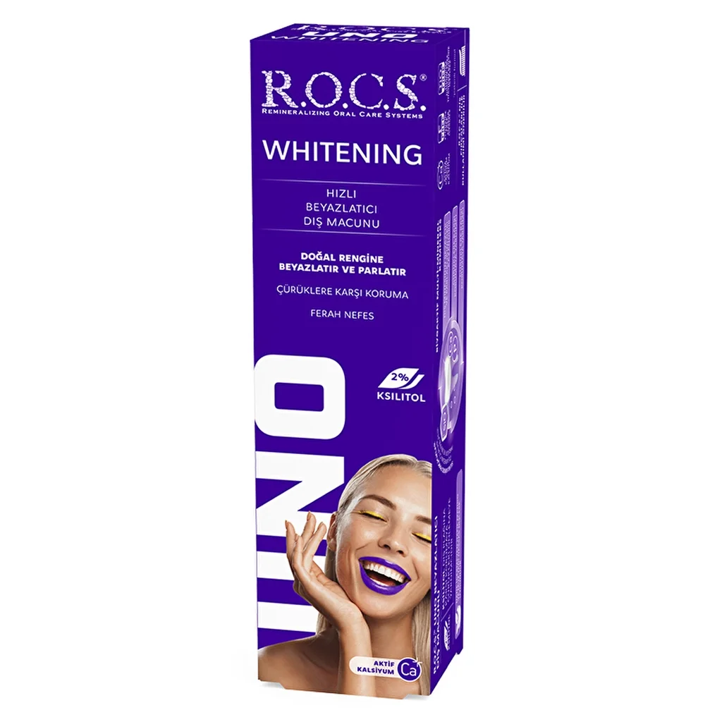 احصل على ابتسامة بيضاء ومشرقة مع معجون ROCS Uno 3