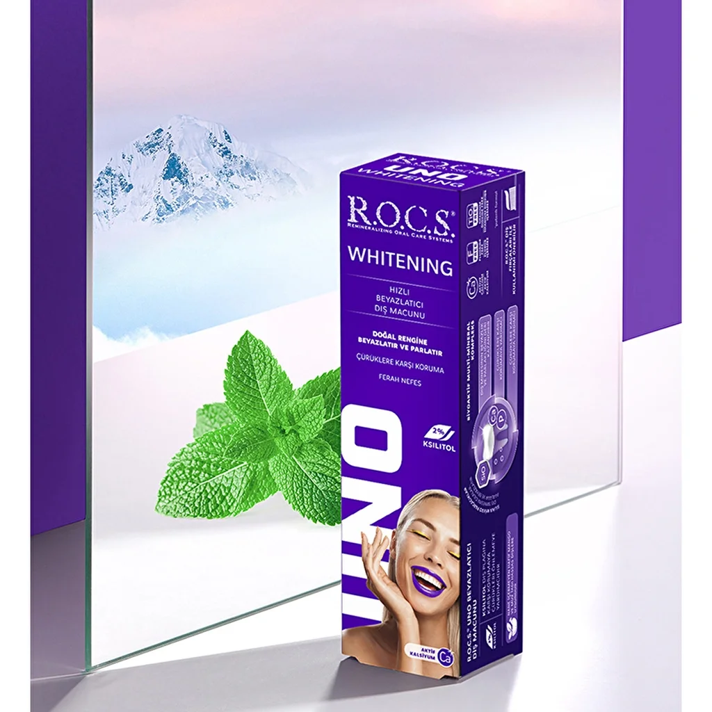 احصل على ابتسامة بيضاء ومشرقة مع معجون ROCS Uno 5