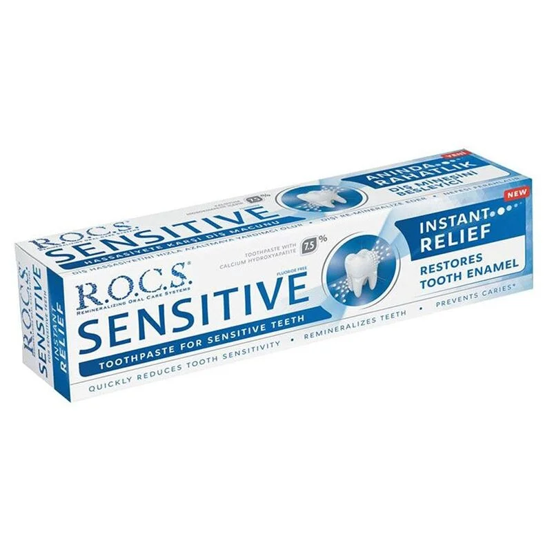 Soulagez la sensibilité dentaire avec Rocs Sensitive 2