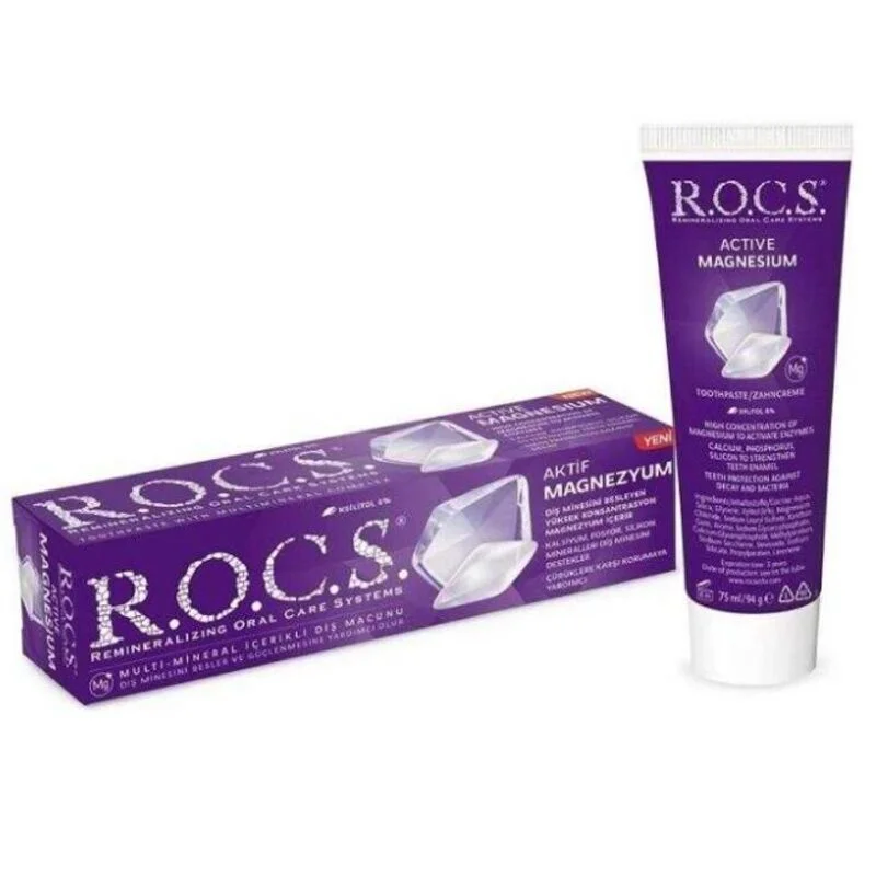 Rocs معجون أسنان روكس متعدد المعادن 75 مل 2