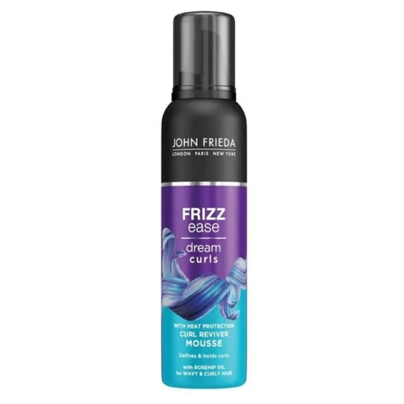 احصلي على تجعيدات محددة ولامعة مع موس John Frieda Frizz Ease 3