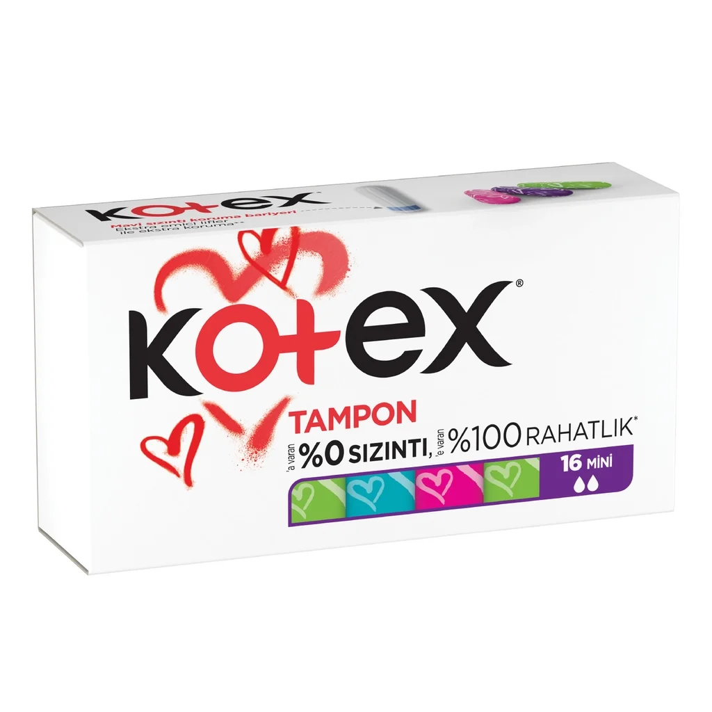 Profitez Confort & Protection avec Kotex Tampon Mini 16 2