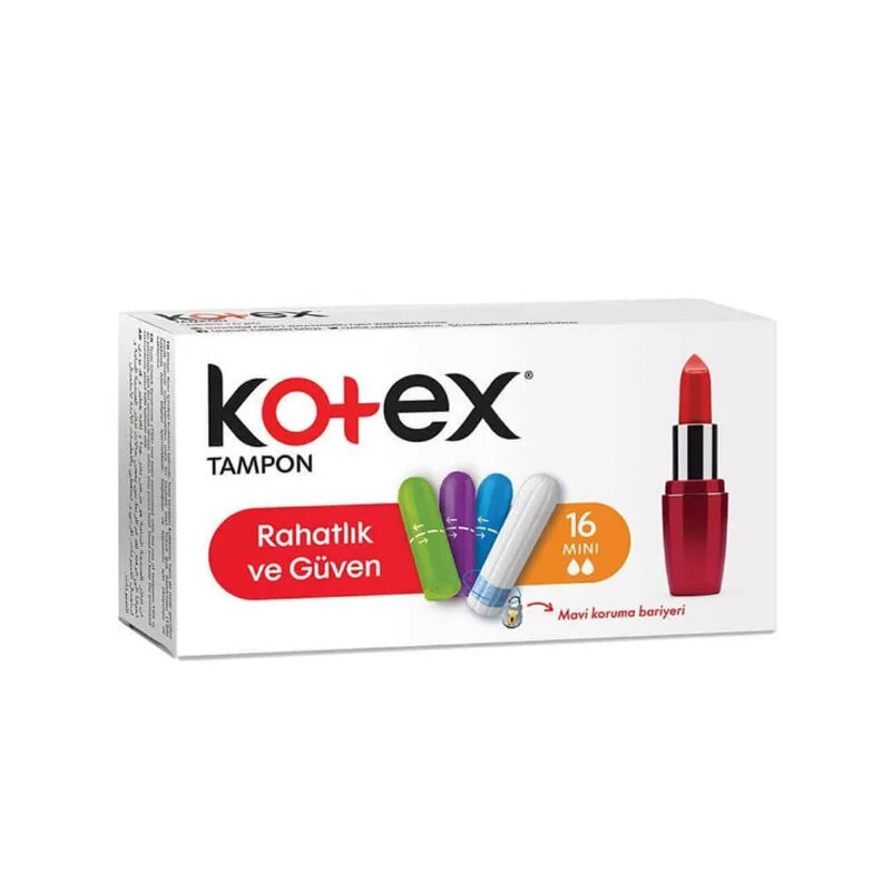 Profitez Confort & Protection avec Kotex Tampon Mini 16 3
