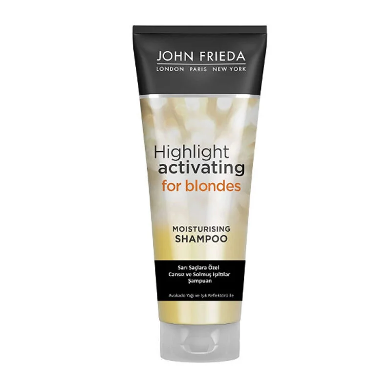استعيدي إشراقة شعرك الأشقر مع شامبو John Frieda 2