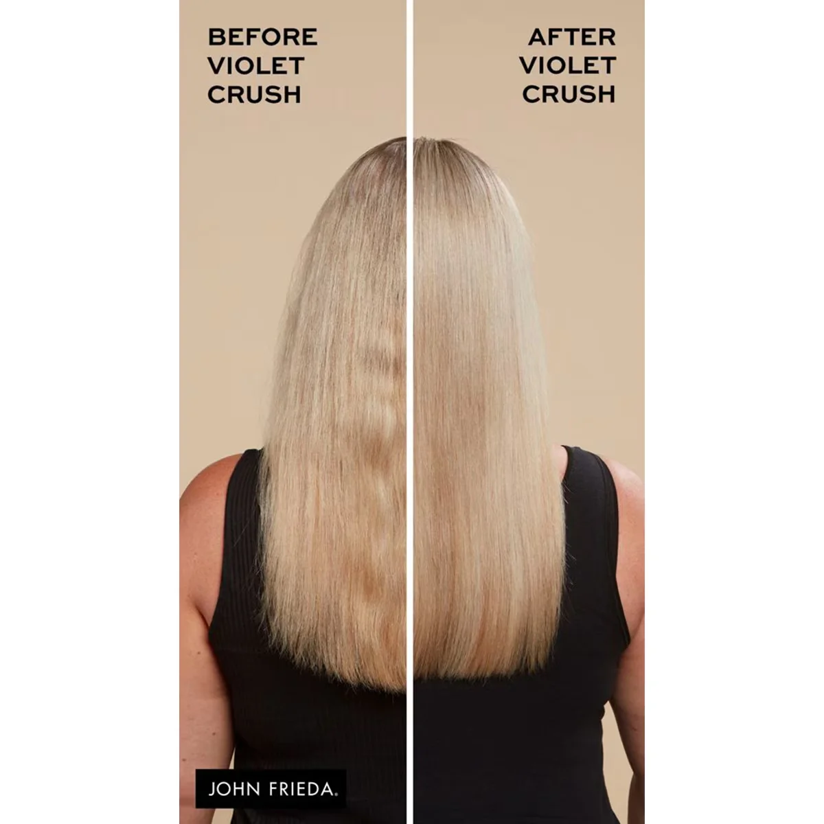 استعيدي إشراقة شعرك الأشقر مع John Frieda Violet Crush 6