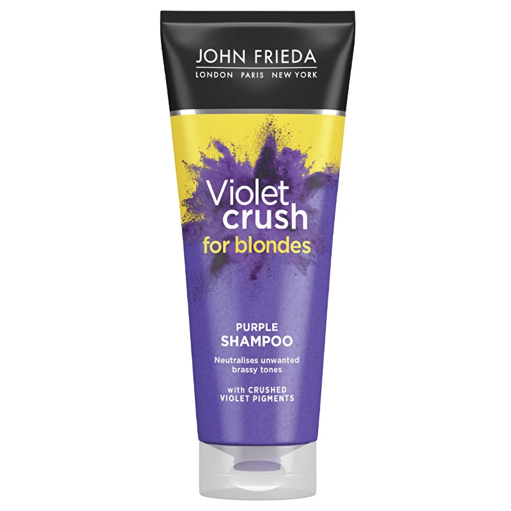 استعيدي إشراقة شعرك الأشقر مع John Frieda Violet Crush 2