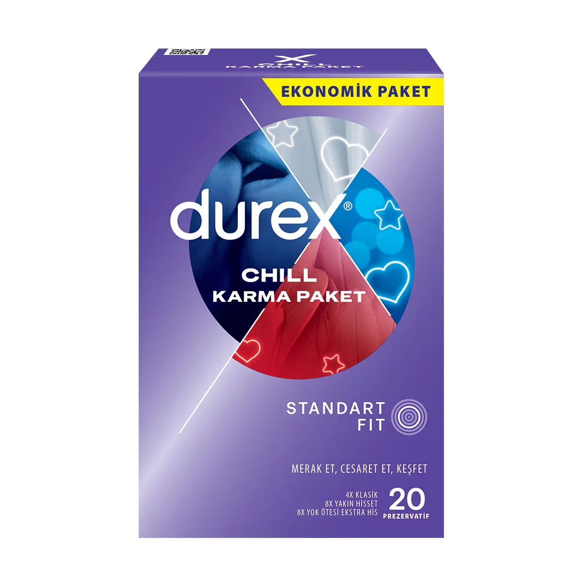 كوندوم دوركس تشيل 20 حبة Durex 6