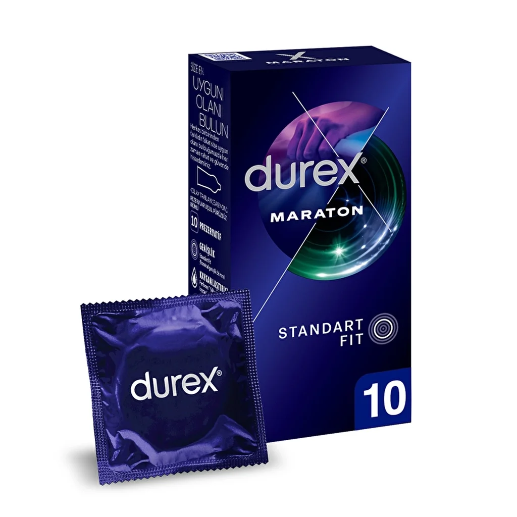 Prolongez le plaisir avec Durex Maraton 10 préservatifs 3