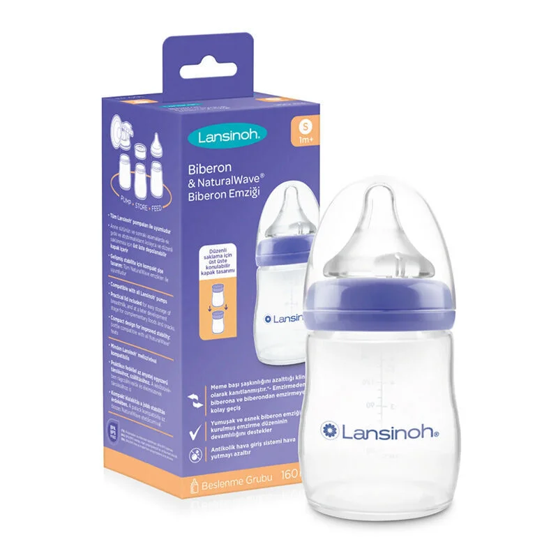 Facilitez la transition sein-biberon avec Lansinoh 160 ml 2