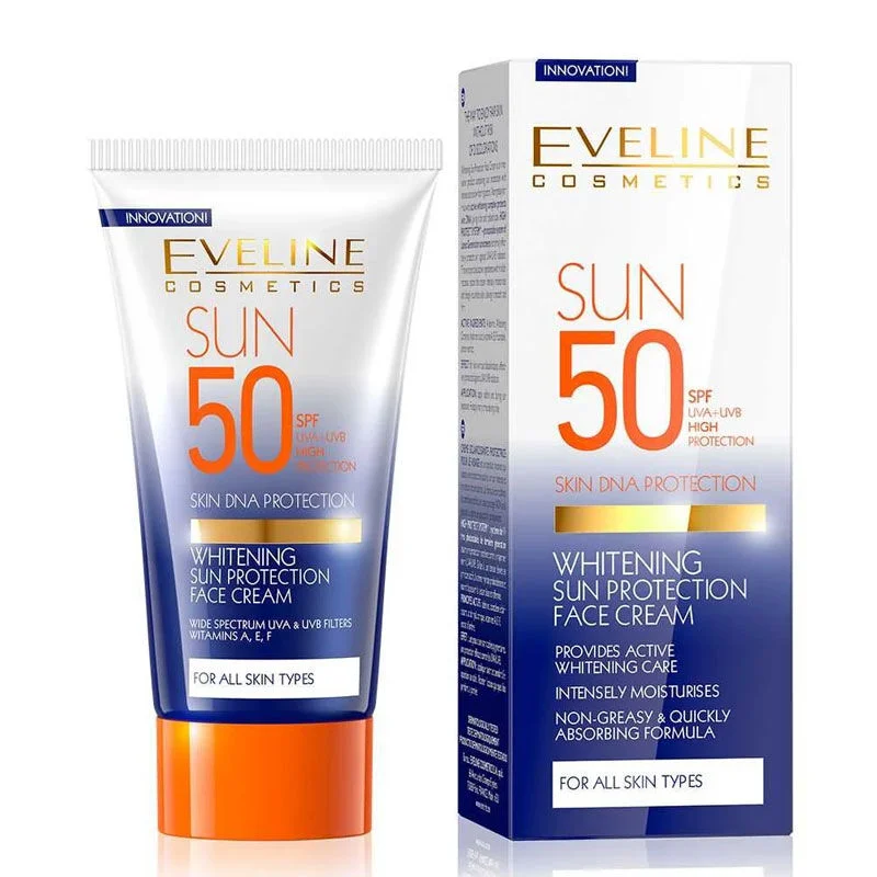 احصلي على بشرة محمية ومشرقة مع كريم إيفلين SPF 50 2
