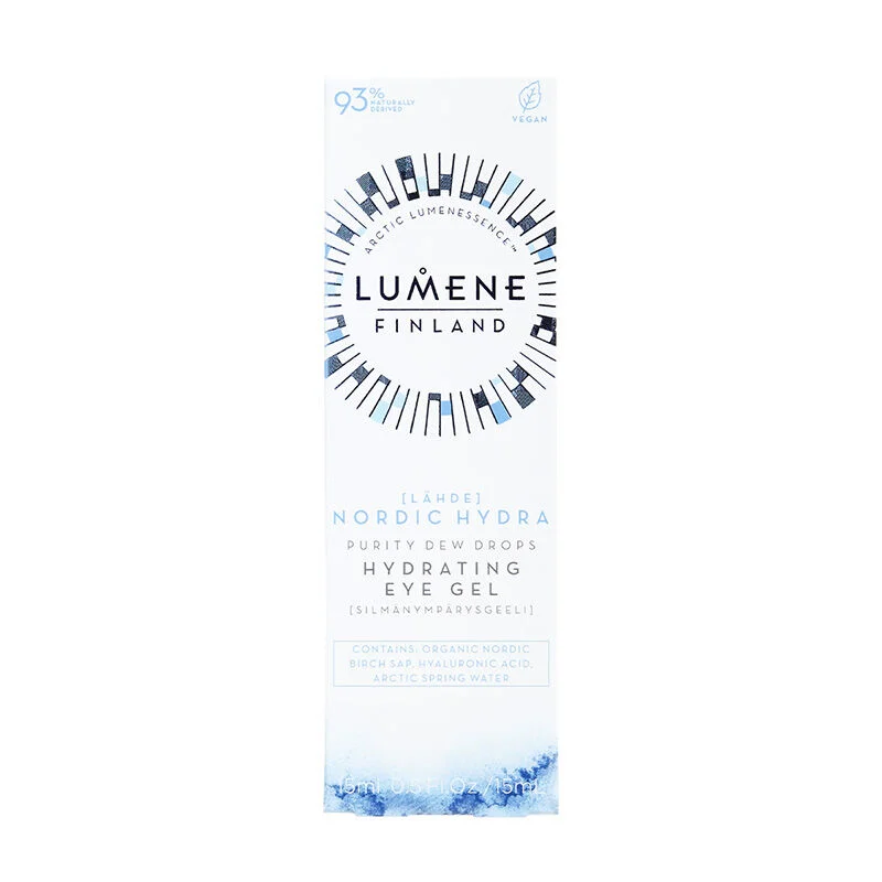 احصلي على عيون مرطبة ومنتعشة مع جل Lumene Nordic Hydra 3