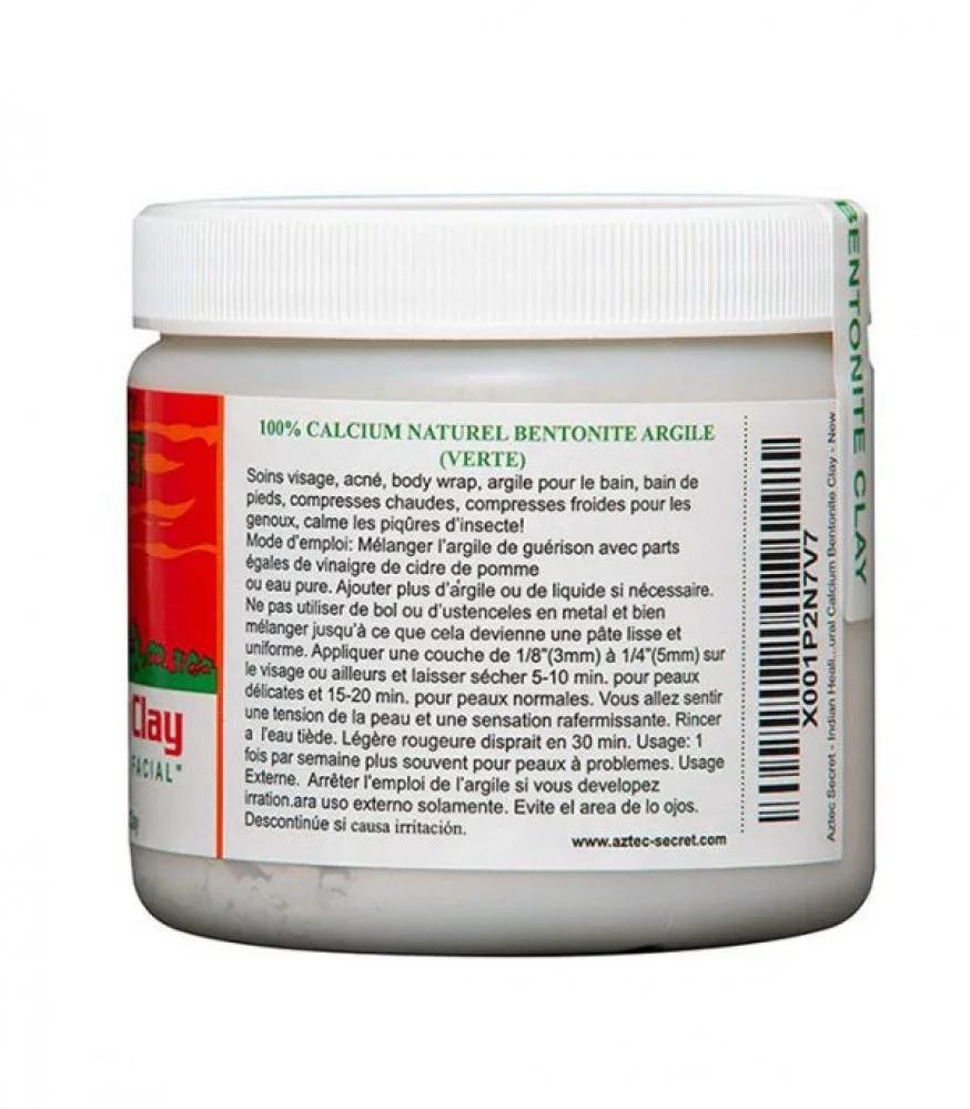 Aztec Indian Healing Clay Bentonite Clay Face Mask 454 g 3