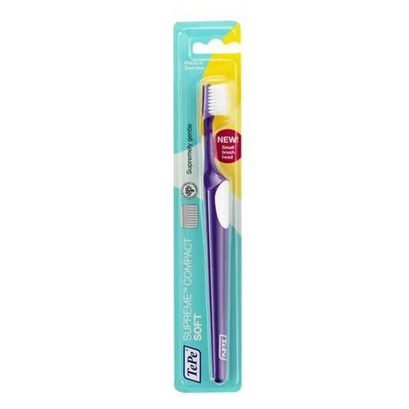 Erzielen Sie umfassende Mundhygiene mit Tepe Supreme Compact 2