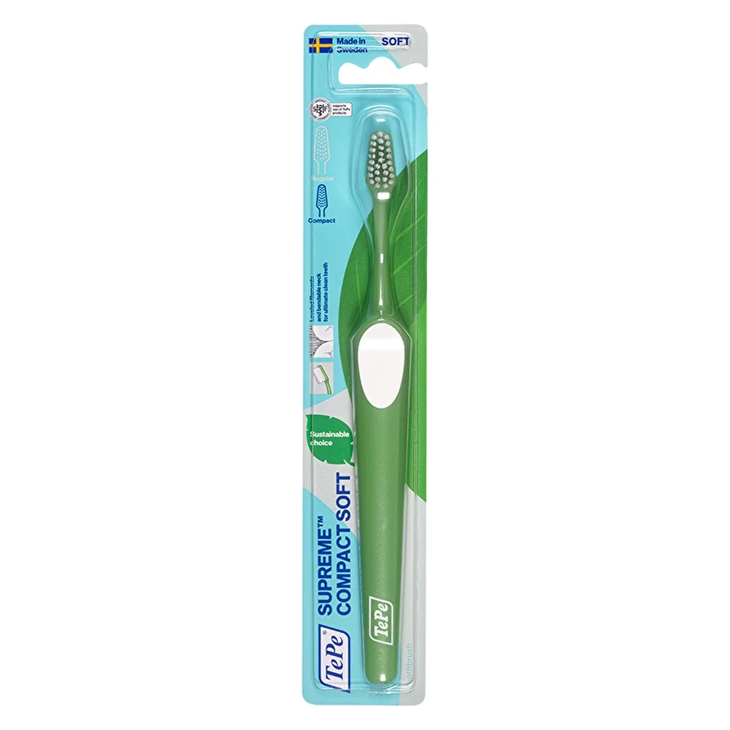 Erzielen Sie umfassende Mundhygiene mit Tepe Supreme Compact 3