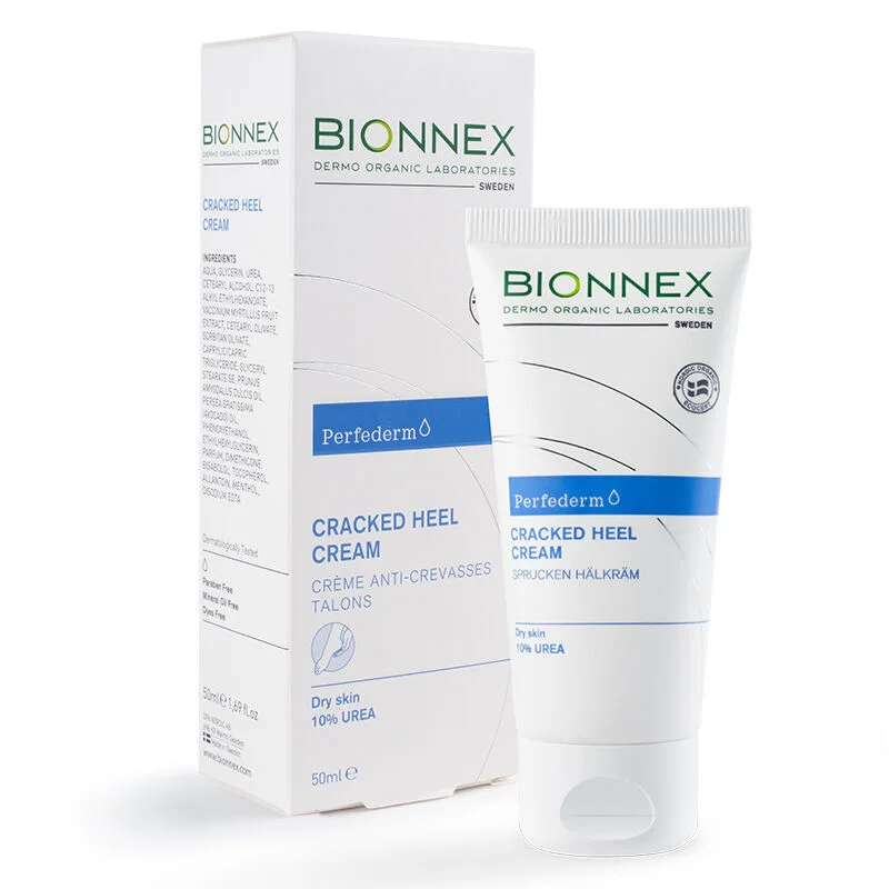 احصلي على كعوب ناعمة وخالية من التشققات مع Bionnex Perfederm 2
