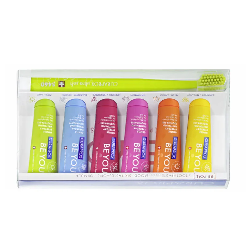 احصل على ابتسامة مشرقة: مجموعة Curaprox Be You Whitening 2