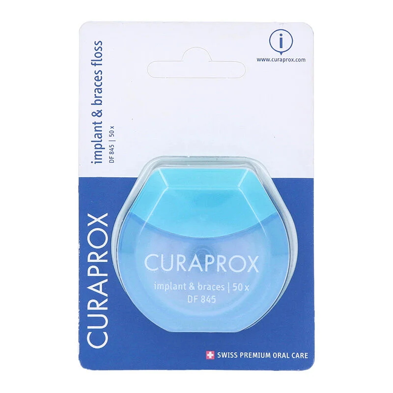 تنظيف عميق: خيط أسنان Curaprox DF 845 للغرسات والتقويم 2