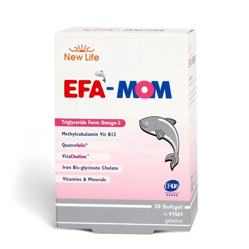 ادعمي صحتك وصحة طفلك مع New Life EFA Mom 2