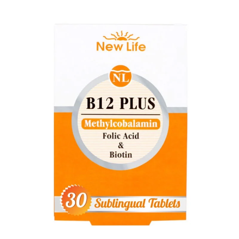 عزز حيويتك: New Life B12 Plus مع حمض الفوليك والبيوتين 2