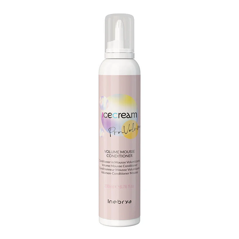 Inebrya Ice Cream Volumizing Mousse Conditioner 200ml 2