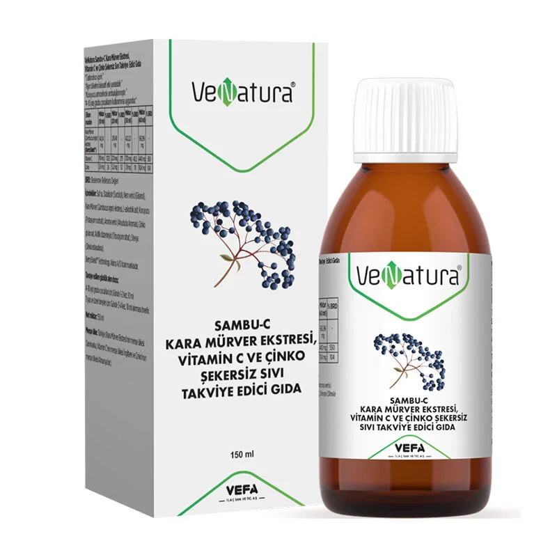 Atténuez les maux de gorge avec VeNatura Sambu-C Sureau 2