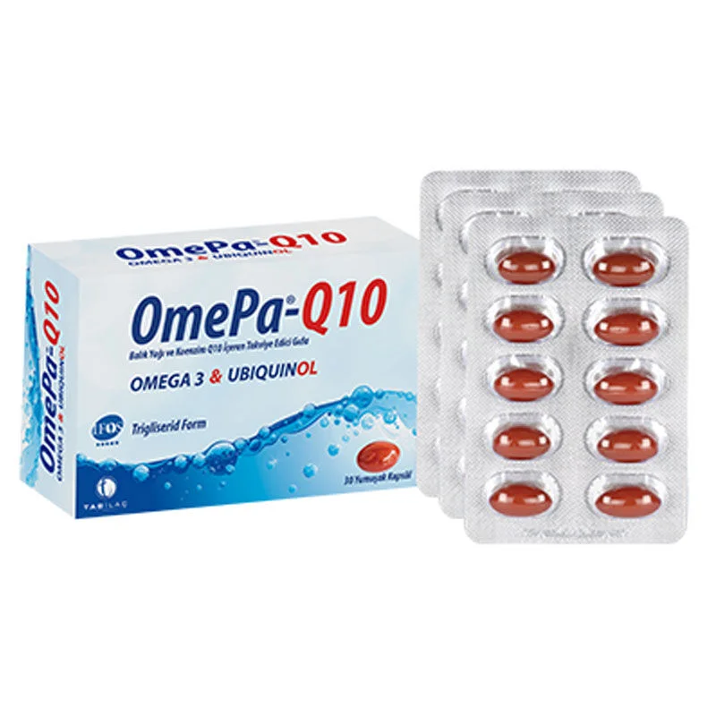 Améliorez votre vitalité avec Omepa-Q10 Omega3 Ubiquinol 2