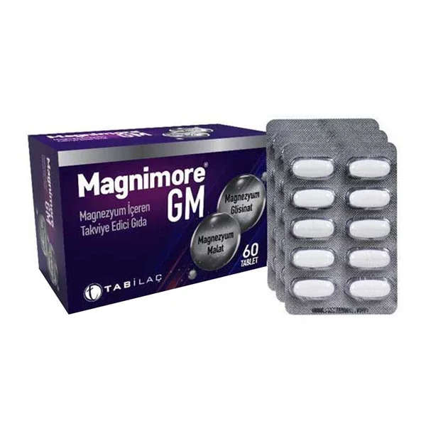 Magnimore GM Magnesium-containing Food Supplement 60 Tablet 2