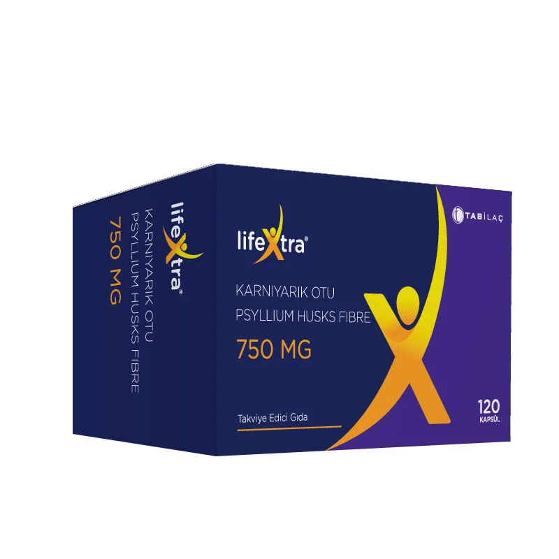 LifeXtra Psyllium 120 Capsules 2