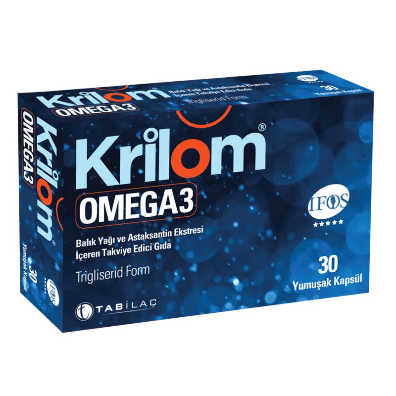 دعم غذائي يومي: كبسولات Krilom Omega 3 الطرية 2