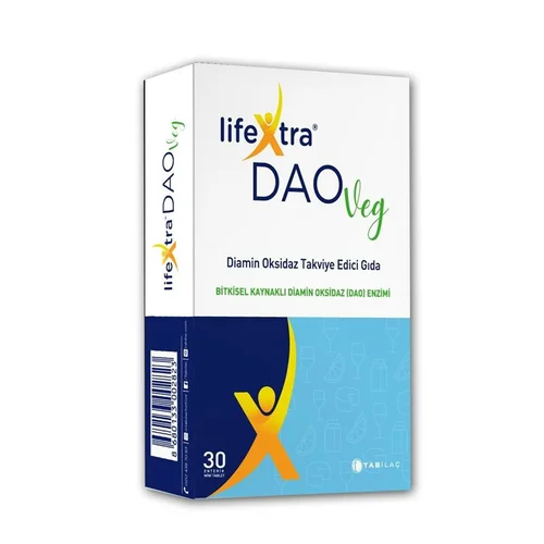 ادعم نظامك الغذائي: LifeXtra DAOVeg مكمل ديامين أوكسيديز 2