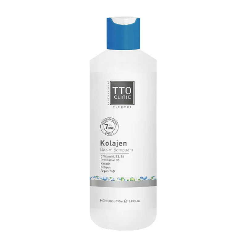 استعيدي قوة شعرك وحيويته مع شامبو TTO Clinic Collagen Care 2