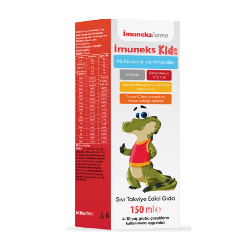 عزز مناعة طفلك ونموه مع Imuneks Kids 2