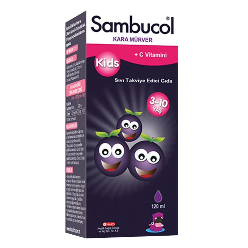 Soutenez l'immunité de vos enfants avec Sambucol Kids 2