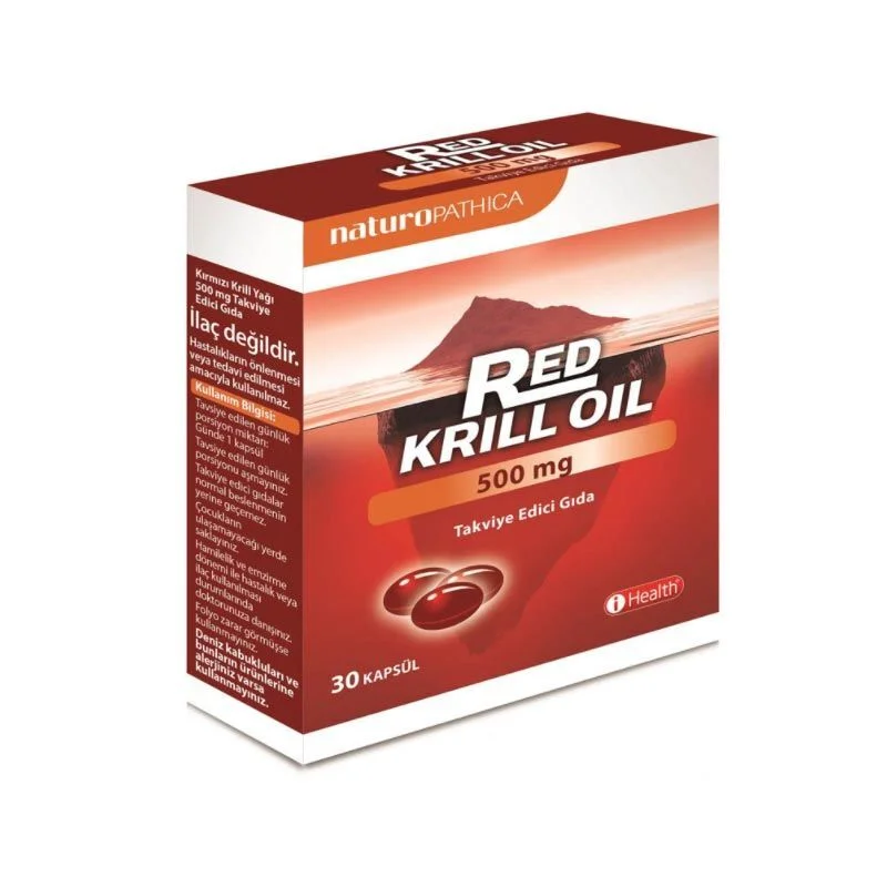 Renforcez votre vitalité avec l'Huile de Krill Rouge iHealth 2