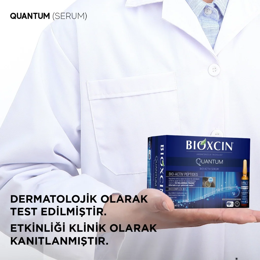 Bioxcin أمبولات سيروم بيوكسين كوانتم المضادة لتساقط الشعر، 15 × 6 مل 4