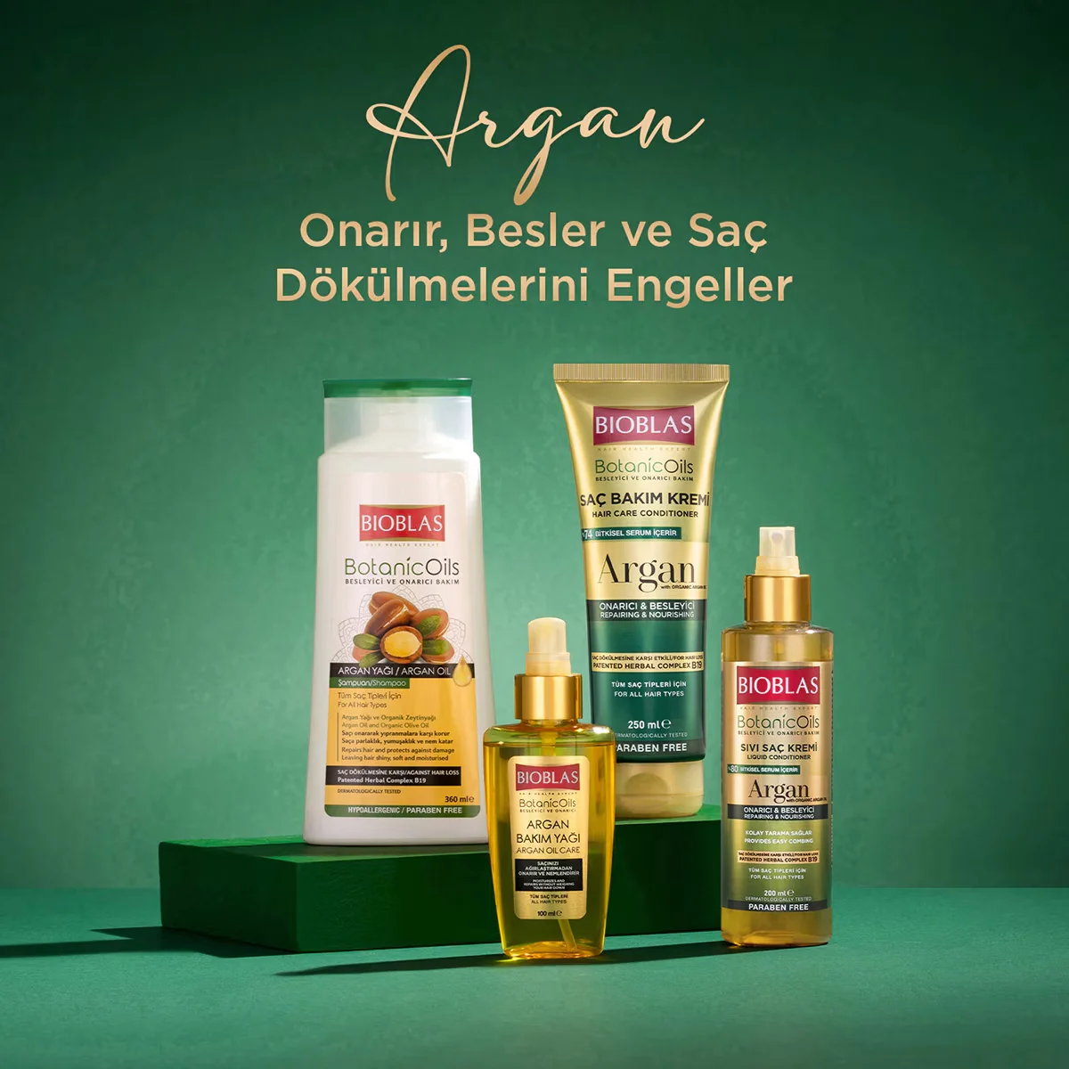 Bioblas Botanic Oils Argan Oil Liquid Hair Conditioner 200 ml 3