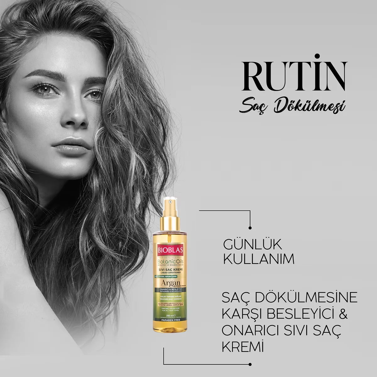 Bioblas Botanic Oils Argan Oil Liquid Hair Conditioner 200 ml 4