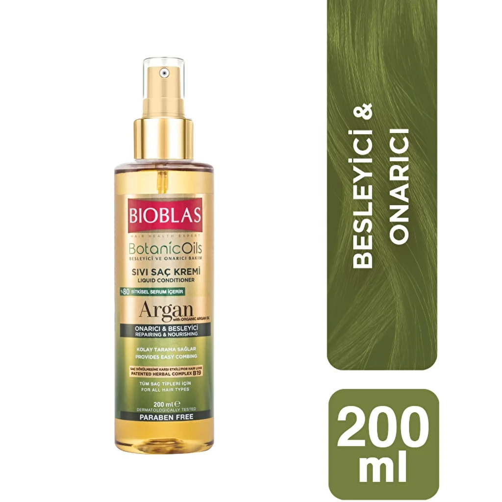 Bioblas Botanic Oils Argan Oil Liquid Hair Conditioner 200 ml 5