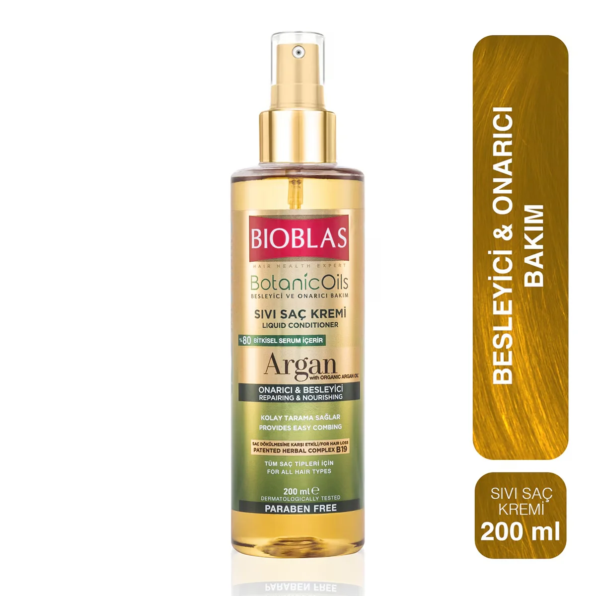 Bioblas Botanic Oils Argan Oil Liquid Hair Conditioner 200 ml 6